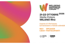 Wellbeing Happiness Forum: ci siamo Tutto pronto per il Wellbeing Happiness Forum, in programma il 21 e 22 ottobre al Centro Congressi Stella Polare, Fiera Milano Rho